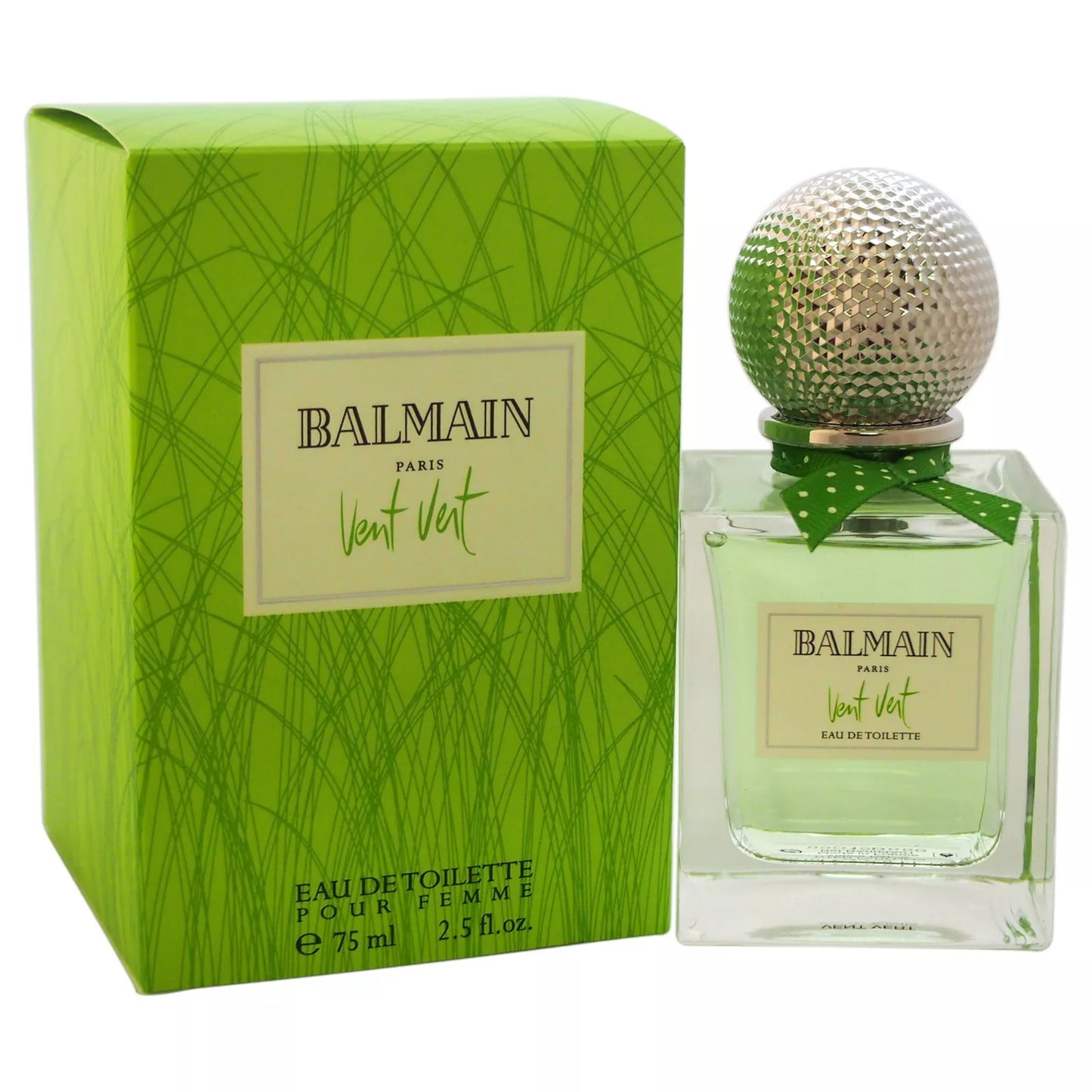 Balmain Vert Vert Eau de Toilette Spray Pour Femme 75ml