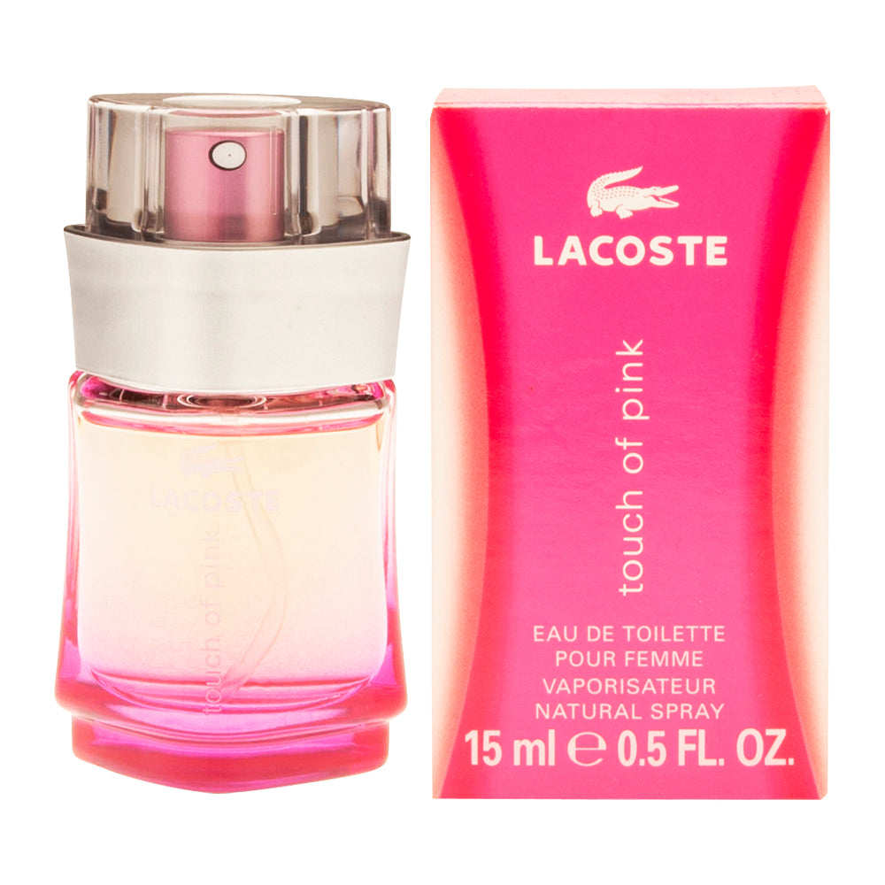 Lacoste Touch Of Pink Eau de Toilette Spray 15ml Beauty Benefits